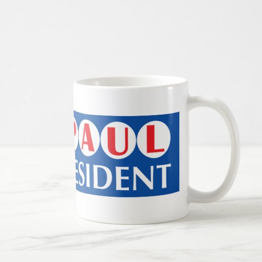 ロン・ポールは私の大統領ですMug コーヒーマグカップ (右)