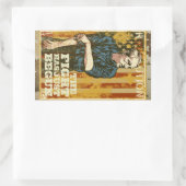 ロン・ポールポスター 長方形シール (バッグ)