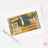 ロン・ポールポスター 長方形シール (封筒)