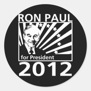 ロン·ポール氏2012年社長 ラウンドシール