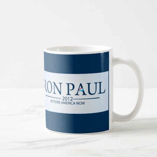 ロン・ポール社長 コーヒーマグカップ (右)