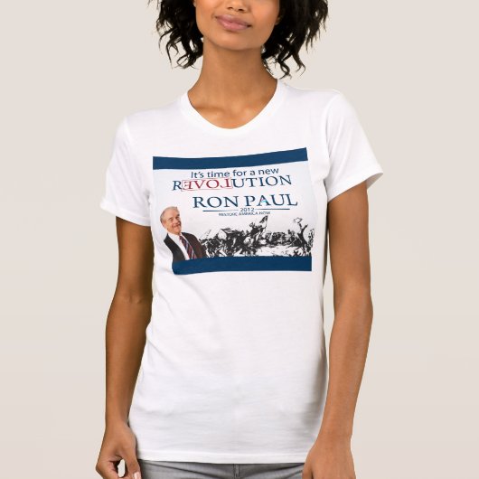 ロン・ポール社長 Tシャツ (正面)