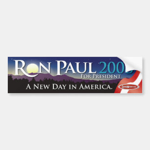 ロン・ポール2008のバンパーステッカー バンパーステッカー