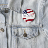 ロン・ポール2008ボタン 缶バッジ (インサイチュ)