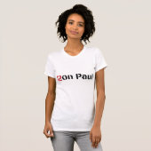 ロン・ポール2012の女性Tシャツ Tシャツ (正面フル)