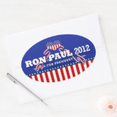 ロン・ポール2012年プレジデント 楕円形シール (封筒)