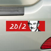 ロン・ポール2012年 バンパーステッカー (車上)