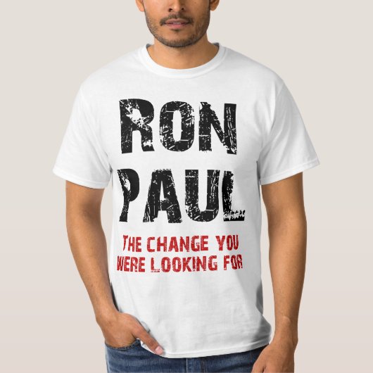 ロン・ポール2012年 Tシャツ (正面)