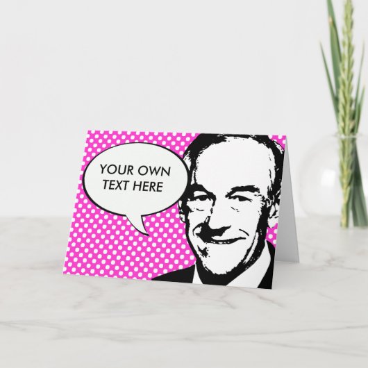 ロン・ポール カード (正面)