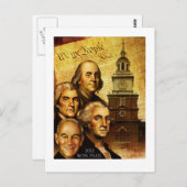 ロン・ポール「我々は民」 ポストカード (正面/裏面)