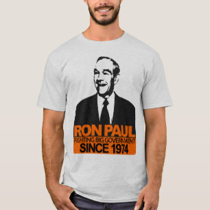 ロン・ポール-戦いの大きい政府 Tシャツ
