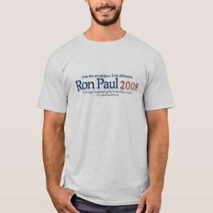 ロン・ポール-灰色 Tシャツ