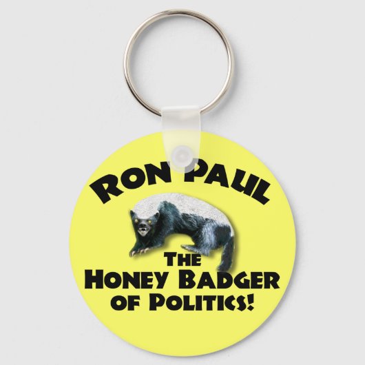 ロン・ポール – Honey Bader 2012 キーホルダー (正面)