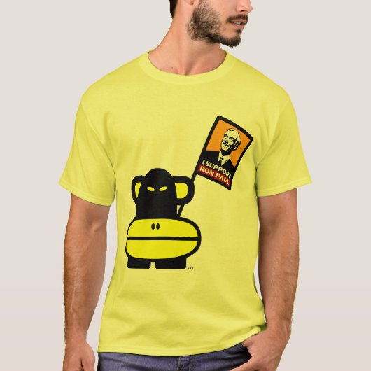 ロン・ポールPowerMonkeyのTシャツ Tシャツ (正面)