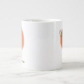 ロン・ヴァースリーイラストレーション食べ「スラッグ」 ジャンボコーヒーマグカップ (正面)