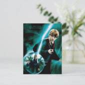 ロン・ヴァーズリーとルシウス・マルフォイ ポストカード (スタンド正面)