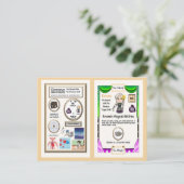 ロヴァナ – ロジウム取引カード ポストカード (スタンド正面)