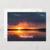 ロヴァニエミ ポストカード (正面/裏面)