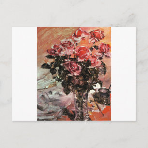 ロヴィス・コリント 薔薇 1924 花 ポストカード