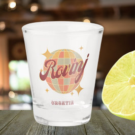 ロヴィンジシティクロアチアフラバツカレトロヴィンテージ ショットグラス