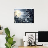 ロヴェクラフトズナイトガント狩り ポスター (ホームオフィス)