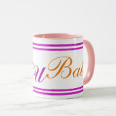 ロヴェヨババマダデイ美しいマグカップ マグカップ (正面右)