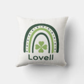 ロヴェルクローバーボホーレインボー クッション (裏面)