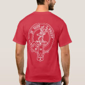ロヴォット・フレーザー氏族の紋章 Tシャツ (裏面)