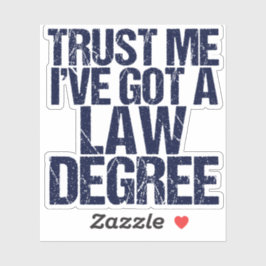 ローおもしろいスクール卒業弁護士ユーモア引用文 シール