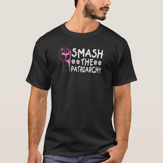 ローを破壊せよ 家父長制 Tシャツ (正面)
