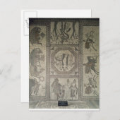 ローアットローマンヴィラからのモザイク舗装 ポストカード (正面/裏面)