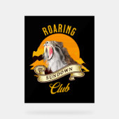 ローアリングサンダウンクラブサベルトゥートータイガー アクリルサイン (正面)