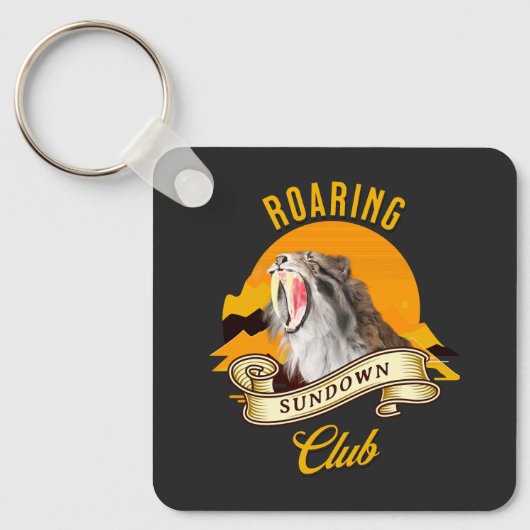 ローアリングサンダウンクラブサベルトゥートータイガー キーホルダー (正面)