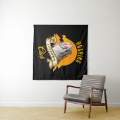 ローアリングサンダウンクラブサベルトゥートータイガー タペストリー (インサイチュ(横))