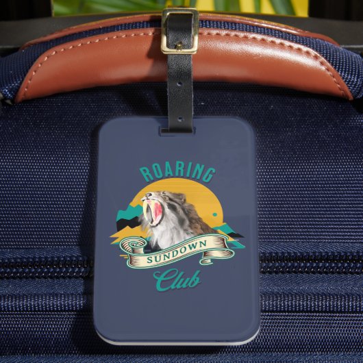 ローアリングサンダウンクラブサベルトゥートータイガー ラゲッジタグ (正面インサイチュ2)