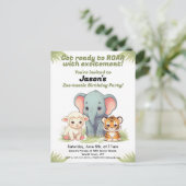 ローアリングズー誕生日招待状はがき インビテーションポストカード (スタンド正面)