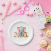 ローアリングズー誕生日紙プレート ペーパープレート (パーティー)