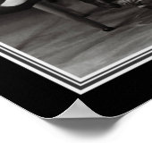 ローアリングティーズヴィンテージB&Wプリント16x20 ポスター (角)