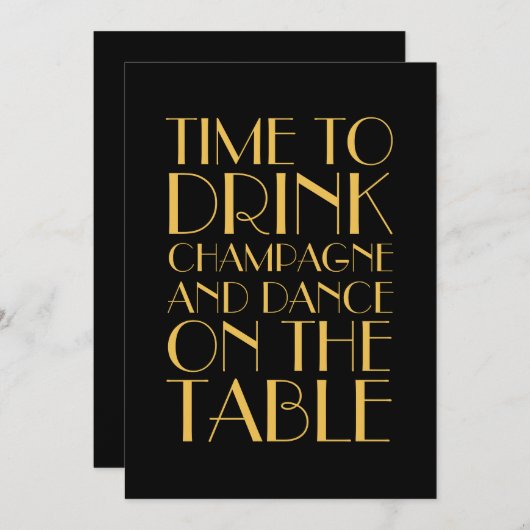 ローアリングティーズ結婚式招待状 招待状 (正面/裏面)