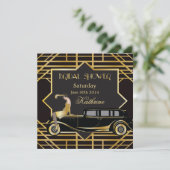 ローアリングティーンティズギャツビースタイルブライダルシャワー 招待状 (スタンド正面)