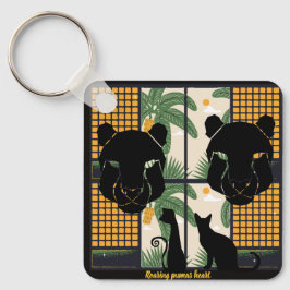 ローアリングパマスハート キーホルダー