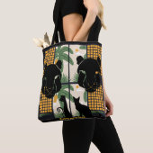 ローアリングパマスハート トートバッグ (クローズアップ)