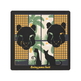 ローアリングパマスハート メタルプリント