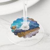 ローアリングベイアットナゲット ワイングラスタグ (クローズアップ)