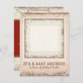 ローアリングライオンブラスリングや輪、サーカス回転木馬ヴィンテージ 招待状 (正面/裏面)