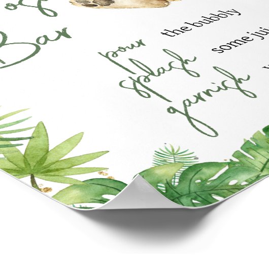 ローアリングライオンベビーシャワーマママオサバー ポスター (角)