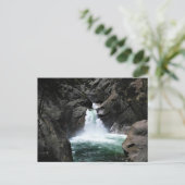 ローアリングリバー滝、キングズキャニオン、カリフォルニア州 ポストカード (スタンド正面)