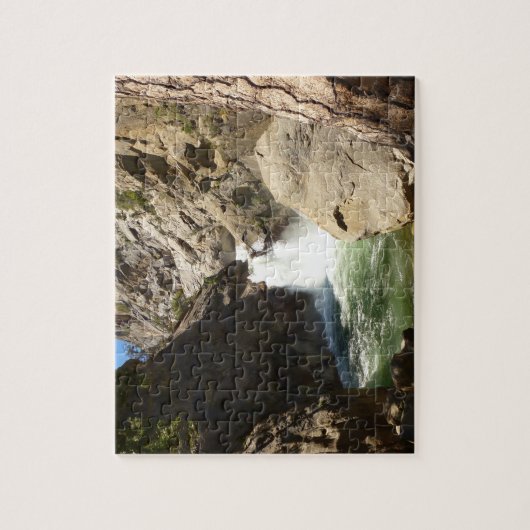 ローアリングリバー秋アットキングスキャニオン国立公園 ジグソーパズル (縦)