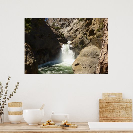 ローアリングリバー秋アットキングスキャニオン国立公園 ポスター (キッチン)