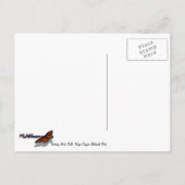 ローアリングリバー秋アットキングスキャニオン国立公園 ポストカード (裏面)